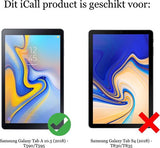 Samsung Galaxy Tab A 2018 Hoes Smart Cover - 10.5 inch - Trifold Book Case Leer Tablet Hoesje Groen