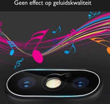 Camera Lens Screenprotector geschikt voor Apple iPhone Xs / X Glazen Gehard | Case Friendly | Tempered Glass - van iCall