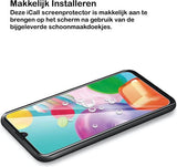 Screenprotector geschikt voor Samsung Galaxy A41 - Glas Screen Protector