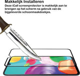 Screenprotector geschikt voor Samsung A41 - FullGuard Glas Screen Protector