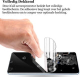 Screenprotector geschikt voor Samsung Note 20 Ultra - Full Glas PET Folie Screen Protector