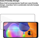 Screenprotector geschikt voor Samsung Galaxy A31 - FullGuard Glas Screen Protector