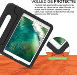 iPad 10.2 2019 / 2020 / 2021 Hoes - Kinder Back Cover Kids Case Hoesje Zwart