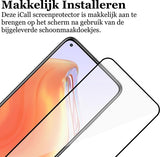Screenprotector geschikt voor Xiaomi Mi 10T - Glas Screen Protector Full Screen