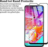 Screenprotector geschikt voor Samsung A70 - FullGuard Screen Protector