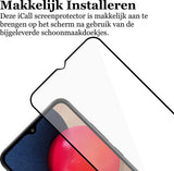 Screenprotector geschikt voor Samsung A02s - FullGuard Glas Screen Protector