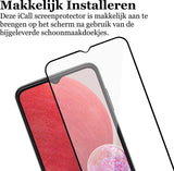 Screenprotector geschikt voor Samsung Galaxy A13 4G - Gehard Glas Beschermglas Tempered Glass Volledig Dekkende Screen Protector