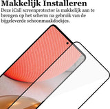 Screenprotector geschikt voor Samsung A72 - FullGuard Screen Protector