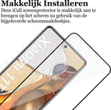 Screenprotector geschikt voor Xiaomi Mi 11T Pro - Beschermglas Full - Glas Screen Protector