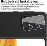 Camera Screenprotector geschikt voor Samsung Galaxy A33 - Gehard Glas Beschermglas Tempered Glass Screen Protector