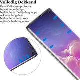 Screenprotector geschikt voor Samsung Galaxy S10e | Glas PET Folie Screen Protector Transparant iCall | Full-Screen