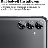 Camera Lens Screen Protector geschikt voor Samsung Galaxy A04s / A13 5G - Gehard Glas Screenprotector GlassGuard