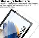 Screenprotector geschikt voor Samsung Tab A8 10.5 inch 2021 - Screen Protector Glas