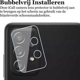 Camera Screenprotector geschikt voor Samsung A52s - Glas Screen Protector