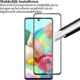Screenprotector geschikt voor Samsung A71 - FullGuard Screen Protector