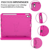 iPad 10.9 2022 Hoes - Kinder Back Cover Kids Case Hoesje Roze