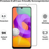 Screenprotector geschikt voor Samsung Galaxy M22 - Screen Protector Glas