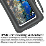 Waterdichte Telefoonhoesjes Drijvend - Universele Drybag underwater Zwart