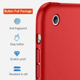 iPad Air 2019 Hoes Smart Cover - 10.5 inch - Trifold Book Case Leer Tablet Hoesje Rood