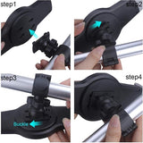 Tablet Houder Auto Statief Standaard - Tablethouder Midden - Universeel voor Tablets tot 12.9 inch