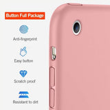 Samsung Galaxy Tab A8 Hoes - 2021 / 2022 - Trifold Smart Cover Book Case Leer Tablet Hoesje Roségoud