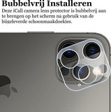 Camera Screenprotector geschikt voor iPhone 13 Pro Max - Glas Screen Protector