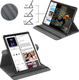 iPad Pro 11 (2018) Hoes - 360 Graden Draaibaar Book Case Cover Leer - Hoesje van iCall - Zwart