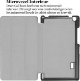 Huawei T3 7 inch Hoes - Smart Book Case Hoesje van iCall - Zwart