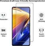 Screenprotector geschikt voor Xiaomi Poco F4 - Gehard Glas Beschermglas Tempered Glass Screen Protector