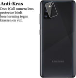 Camera Screenprotector geschikt voor Samsung Galaxy A41 - Glas Screen Protector