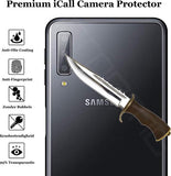 Camera Screenprotector geschikt voor Samsung A50 - Glas Screen Protector