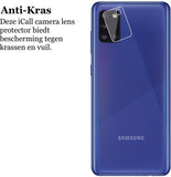 Camera Screenprotector geschikt voor Samsung Galaxy A31 - Glas Screen Protector