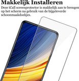 Xiaomi Poco X3 Pro - Beschermglas Screenprotector - Glas Screen Protector