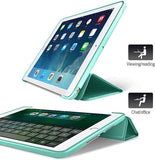 iPad Air 2019 Hoes Smart Cover - 10.5 inch - Trifold Book Case Leer Tablet Hoesje Groen