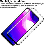 Screenprotector geschikt voor Xiaomi Mi 10 Lite - Full Screen Protector Glas