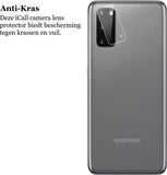 Camera Lens Screenprotector geschikt voor Samsung S20 Ultra - Glas Screen Protector
