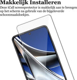 Screenprotector geschikt voor Xiaomi Poco X4 Pro - Gehard Glas Beschermglas Tempered Glass Screen Protector