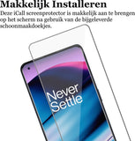 Screenprotector geschikt voor OnePlus Nord N20 - Gehard Glas Beschermglas Tempered Glass Screen Protector