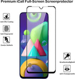 Screenprotector geschikt voor Samsung M21 - Full Screen Protector Glas