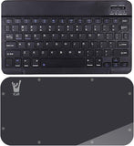 iPad 2018 Hoes met Toetsenbord - 9.7 inch - iPad 2018 Hoes Book Case Cover Zwart Hoesje met Toetsenbord