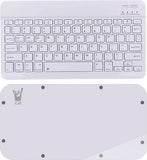 iPad 10.9 2022 Hoes met Toetsenbord - Keyboard Book Case Cover Hoesje Rosegoud