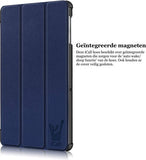 Huawei T3 7 inch Hoes - Smart Book Case Hoesje van iCall - Blauw