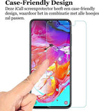 Screenprotector geschikt voor Samsung A70 - Glas Screen Protector