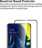 Screenprotector geschikt voor Samsung A80 - Full Screen Protector Glas