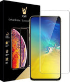 Screenprotector geschikt voor Samsung Galaxy S10e | Case Friendly | Tempered Glass van iCall