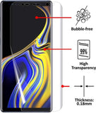 Screenprotector geschikt voor Samsung Note 9 - Glas PET Folie Screen Protector Transparant 0.2mm 9H - van iCall