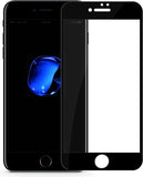 Apple iPhone 7 Plus Screenprotector Glazen Gehard | Full Cover Volledig Beeld | Tempered Glass - van iCall
