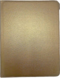 Hoes voor Apple iPad Mini 1 / 2 / 3 Book Case 360 Graden Draaibaar - Goud Leer Cover Rotatie Hoesje voor iPad Mini 1 / 2 / 3