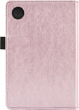 Hoesje geschikt voor Kobo Clara 2E - Book Case Premium Sleep Cover Leer Hoes met Auto/Wake Functie - Roségoud
