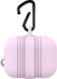 Waterdichte Hoesje geschikt voor Airpods 1 / Airpods 2 - Shock Proof Siliconen Waterproof Case Cover Hoes Roze